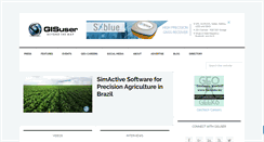 Desktop Screenshot of gisuser.com
